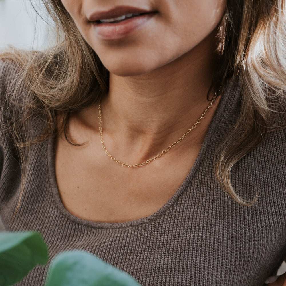 Heart Chain necklace